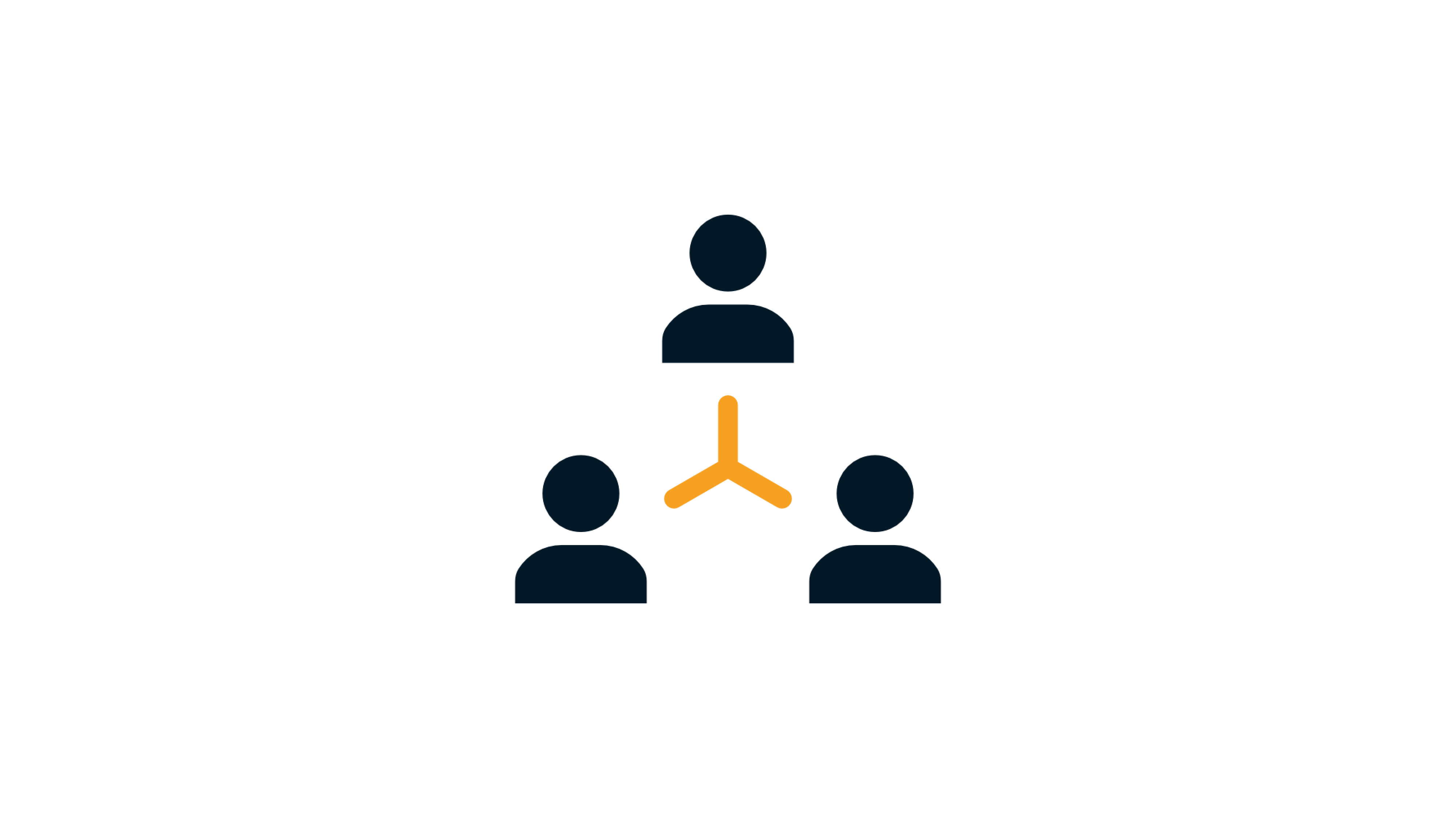 ESG procurement: connecting people icon
