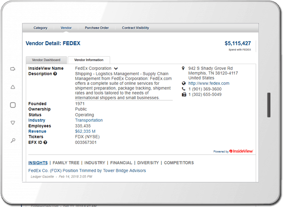 vendor-information vendor-information-management