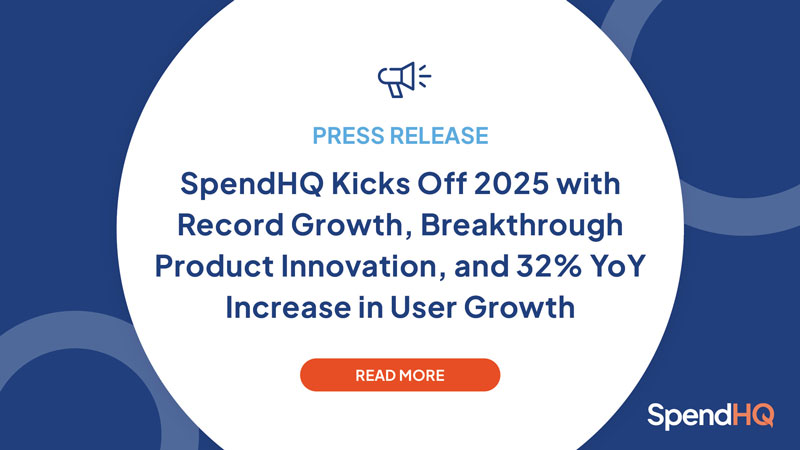 SpendHQ Kicks Off 2025 with Record Growth, Breakthrough Product Innovation, and 32% YoY Increase in User Growth