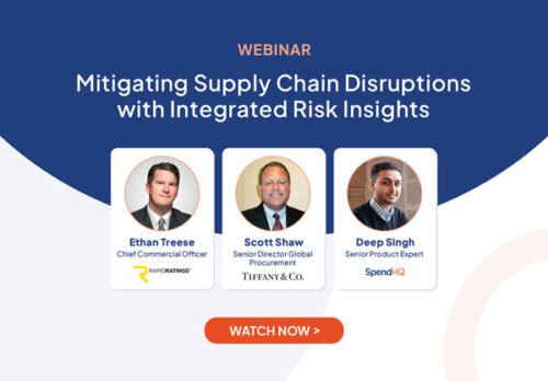Webinar: Mitigating Supply Chain Disruptions with Integrated Risk Insights