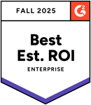 G2 - fall 2025 - Best Est. ROI Enterprise
