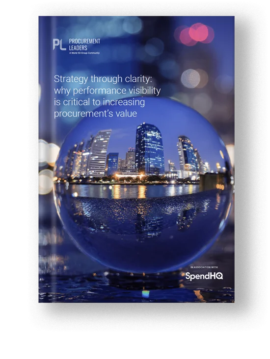 Why Procurement Visibility is Critical to Increasing Procurement’s Value
