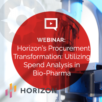 Webinar: Horizon’s Procurement Digital Transformation in Bio-Pharma